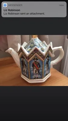£26 • Buy Vintage Lord Nelson-The Battle Of Trafalgar Teapot - Ringtons Tea Pot
