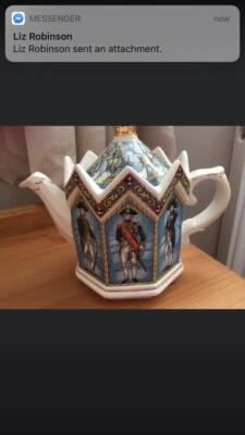 £26 • Buy Vintage Lord Nelson-The Battle Of Trafalgar Teapot - Ringtons Tea Pot