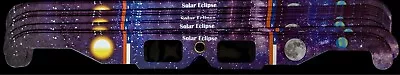 Solar Eclipse Glasses Lot Of 10 CE ISO Certified Safe USA FAST SHIP April 8 2024 • $3.99