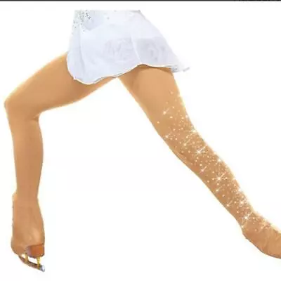 £22.93 • Buy Over Boots Ice Skating Tights Thermal Figure Skating Compression Leggings
