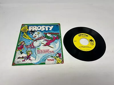 Vintage Peter Pan Records FROSTY THE SNOWMAN 45rpm  • $11.99