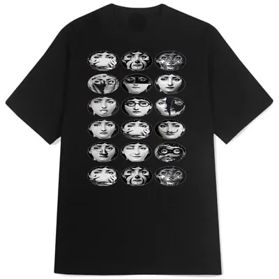 Casual Cotton T-SHIRT Fornasetti The Face Tshirt Size S To 3XL • $19.50