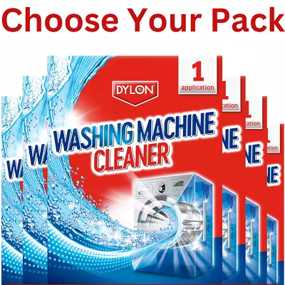 Dylon Washing Machine Cleaner 5-in-1 Limescale Remover & Freshener For Machines • £4.97