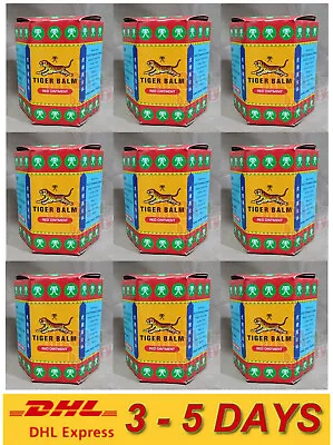 9 X 30g TIGER RED Balm Massage Thai Ointment Relief Insect Bite Muscle Ache Pain • $48.04