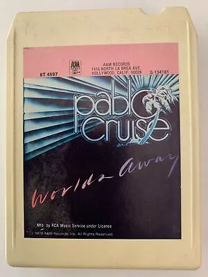 PABLO CRUISE   Worlds Away   8 Track Tape • $9.88