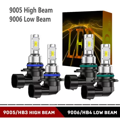 For MACK Vision CX CXN Truck 1998-2015 6000K 4X LED Headlight Bulbs Hi/Lo Beam • $29.99