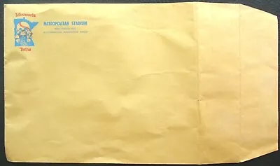 CIRCA 1981 MINNESOTA TWINS METROPOLITAN STADIUM LARGE 10x15  CATALOG ENVELOPE • $7.50