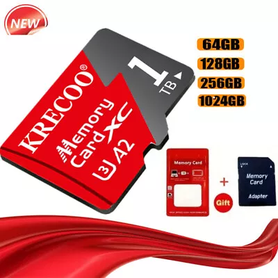 Micro SD Card 128GB 256GB 1TB Ultra Class 10 SDXC SDHC Memory Card Wholesale Lot • $9.99