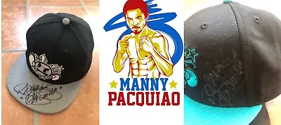 2 Manny Pacquiao Signed 2012 WIP Caps (No COA) • $172.64