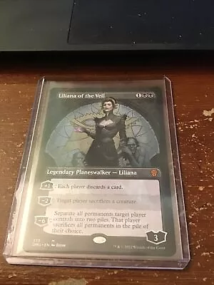 Liliana Of The Veil (Borderless) MTG Dominaria United NM Magic The Gathering • $20