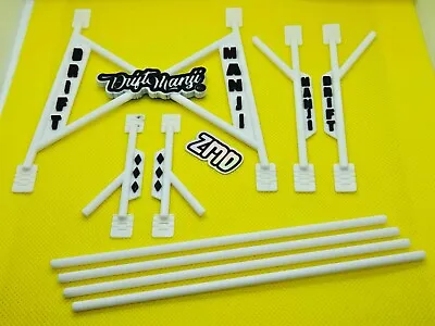 RC Body Shell Roll Cage Drift Manji Universal 1:10 For RC Drift Car Touring • £18.99