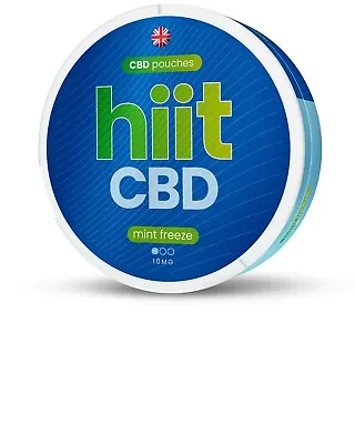£9.99 • Buy Hiit CBD Pouches 10mg | 3 Flavours | THC Free Alternative To CBD Oil CBD Gummies