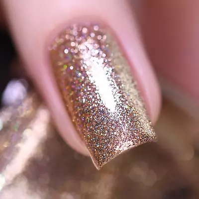 ILNP Mirage - Brilliant Gold Holographic Ultra Metallic Nail Polish • $10