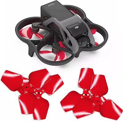 Master Airscrew 3-Blade Upgrade Propellers For DJI Avata - Red 4 Pcs • $23.45