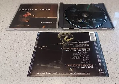 Michael W. Smith The Acoustic Set The Players Amy Grant CCM Pop Soft Rock CD • £5.51