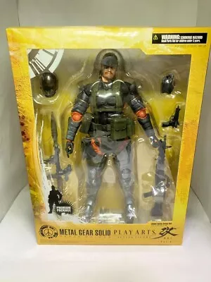 Play Arts Kai METAL GEAR SOLID PEACE WALKER Vol.4 SNAKE Battle Dress Ver Premium • $92.85