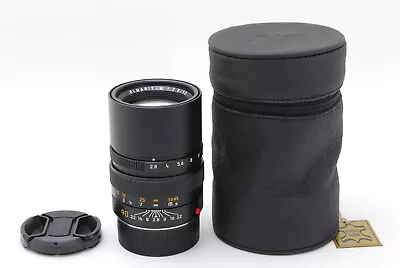 [MINT]  Leica Elmarit M Elmarit-M 90mm F/2.8 Black Late E46 Lens From JAPAN • $899.99