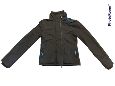 £6.99 • Buy Superdry | Boys Ultimate Double-Layered Blue Waterproof Coat Jacket | SMALL