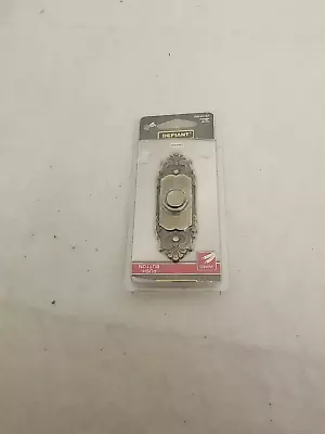 Defiant Wired LED Illuminated Doorbell Push Button Antique Brass 1008 644 307 • $7