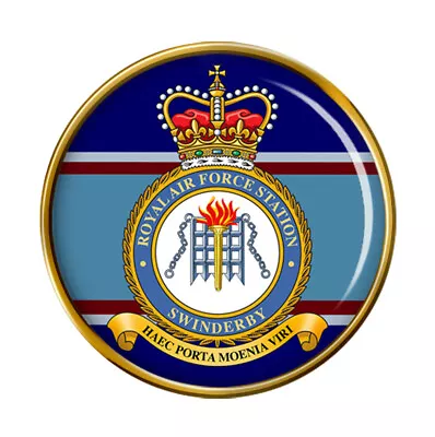 RAF Station Swinderby Pin Badge • £5.50