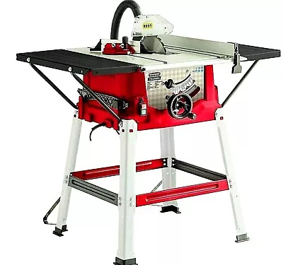Lumberjack 10  1800w 254mm Bench Table Saw With Legstand Extensions & Blade 230v • £63.14