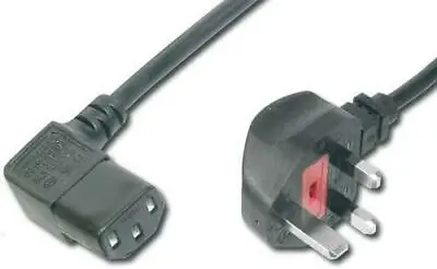 £4.76 • Buy Fairline Right Angled UK Mains Plug 2m 5A C13 IEC Socket Cable 2204-020