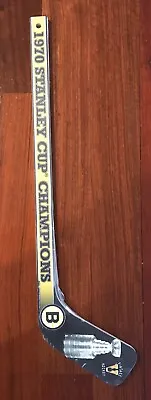 Boston Bruins 1970 Stanley Cup Commerative Mini Hockey Stick • $30