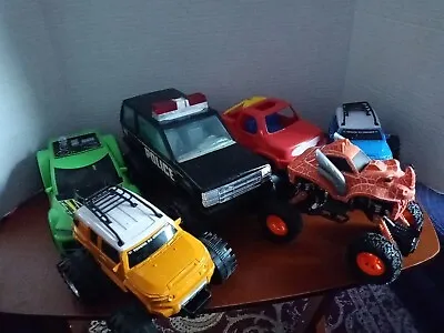 Assorted Toy Cars Motorcycles Trucks And Plane Lot Of 17 • $40
