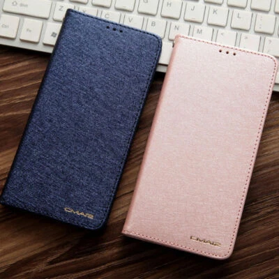 $8.98 • Buy Luxury Wallet Silk Leather Magnetic Flip Case Cover For IPhone7 8 Plus X XS XR
