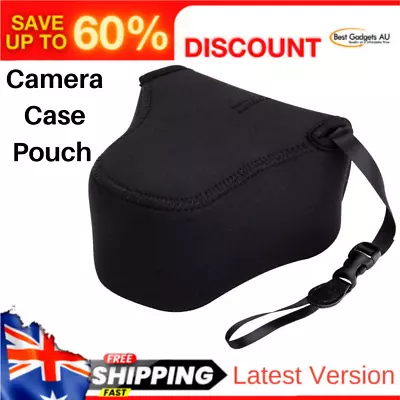 Ultra-Light Neo|prene Camera Case Pouch For Fuji Fujifilm X-T20 X-T10 X-E3 X-M1 • $37.01