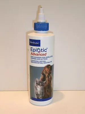 Virbac Epi-Otic Advanced Ear Cleanser For Dogs & Cats 8 Oz Exp. 10/2024 - NEW! • $15.49