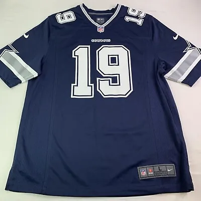 Nike NFL On Field Mens Dallas Cowboys Miles Austin #19 Blue Jersey Size Large • $35