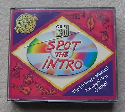 Cheatwell Games Spot The Intro - Music Quiz CD - 60s 70s 80s 90s TV - Pop Quiz • £9.95