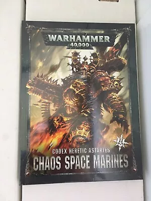 Warhammer 40000 Codex Heretic Astartes Chaos Space Marines. New & Sealed • £15.95