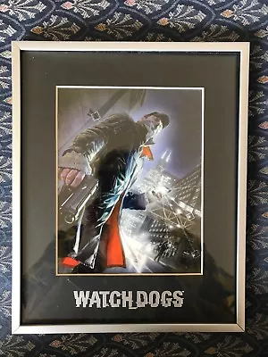 Watch Dogs Limited Edition Promo Alex Ross Laser Cel Art W/coa Framed • $30