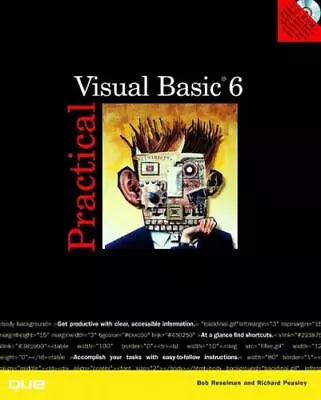 Practical Visual Basic 6 [With CDROM] By Reselman Bob • $5.84