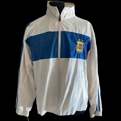 Vintage 80s Argentina Jacket Signed By Diego Maradona With Coa • $600