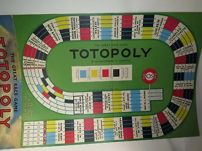 REPLACEMENT SPARE PLAYING PARTS Vintage Waddington's  TOTOPOLY  1960s Edition • $4.19