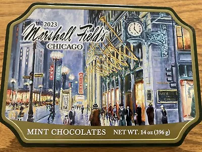 Marshall Field's Chicago 2023 Mint Chocolate Tin Box (empty) • $14
