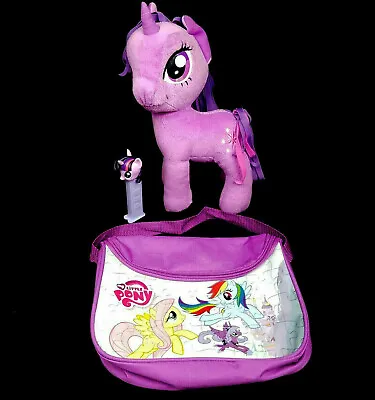 My Little Pony Twilight Sparkle Gift Set 12  Plush Bag PEZ Dispenser ~ Lot Of 3 • $14.24