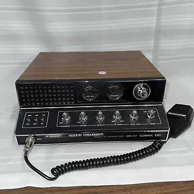 Cobra 139 SSB/AM 23 Channel Base Station Radio Vintage Dynascan CB • $110.49