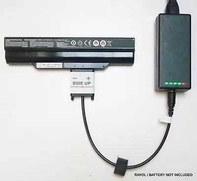 £57.98 • Buy External Laptop Battery Charger For Clevo W230SD W230SS W230ST NP7339, W230BAT-6