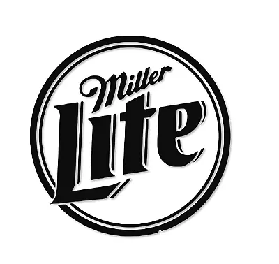 Miller Lite Vinyl Decal Car Window Laptop Vinyl Decal • $2.49