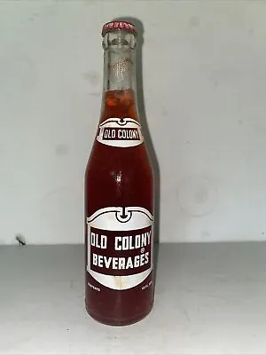 $10.59 • Buy Full 10 Oz. 1950s Old Colony Strawberry Soda Bottle, Elkin N.C.