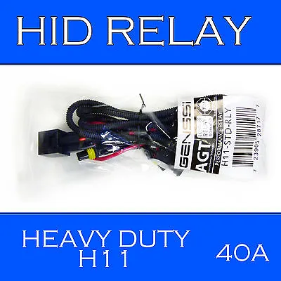 Xenon HID Conversion Relay Wiring Harness H11 With Plug Play Connector • $7.15