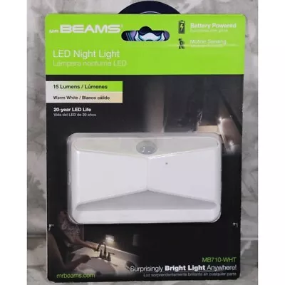 Beams MB710 15 Lumen LED Wireless Battery Powered Motion Sensing LED Nightlight • $13.20