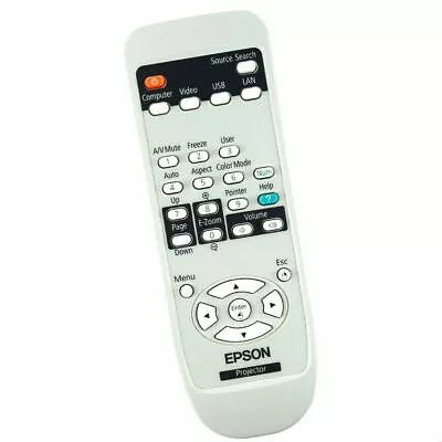 Genuine Epson Projector Remote Control For Home Cinema 20 705HD 470 EB-W8D OEM • $13.21