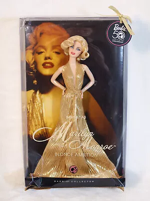Mattel Barbie Marilyn Monroe Blonde Ambition 50th Anniversary Pink Label NRFB • $136.73