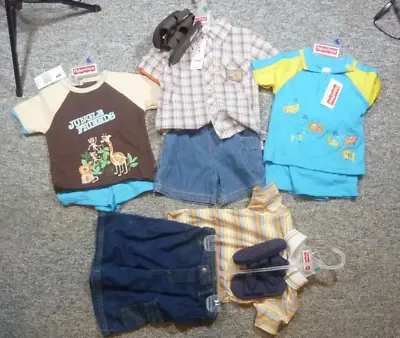 Vintage Y2K Fisher Price Childrens NWT Clothing Lot Size 24 Month Outfit Toddler • $39.99