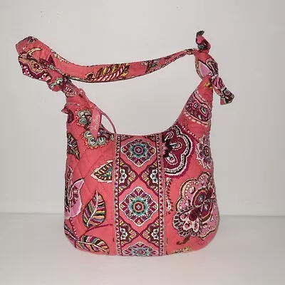 Purse Vera Bradley Call Me Coral Floral Hand Bag Small • $18